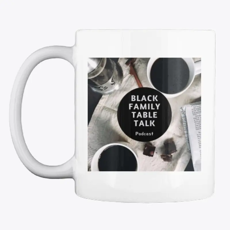 Black Family Table Talk Mug